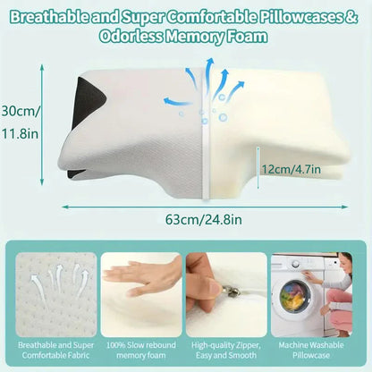 Aeromellow™ Ergonomic Butterfly Cervical Support Pillow