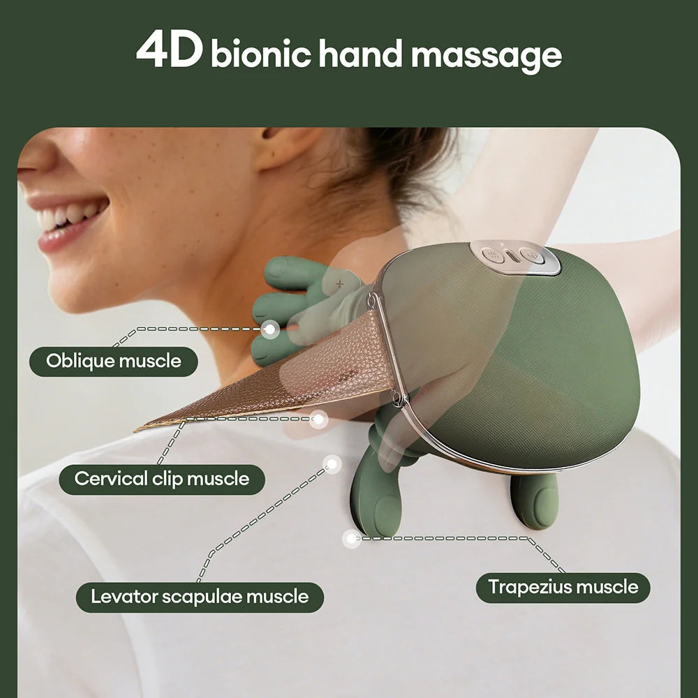 Masajeador Cervical Biónico 4D Profesional