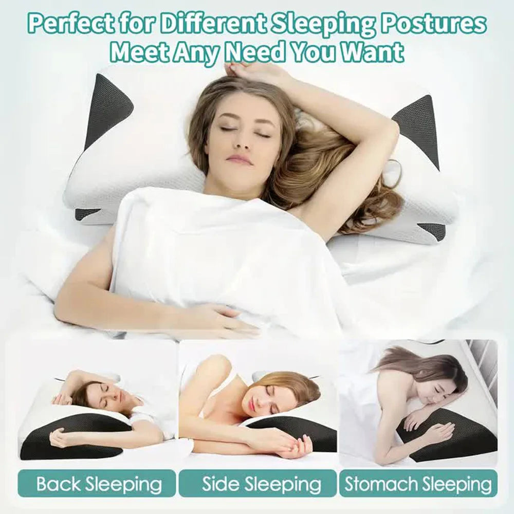 Aeromellow™ Ergonomic Butterfly Cervical Support Pillow
